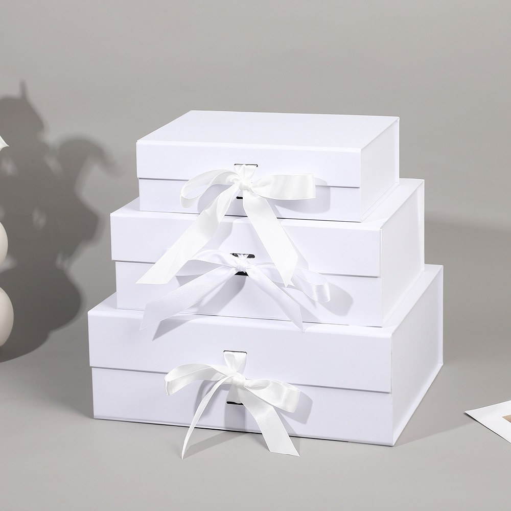 Caja plegable de una pieza de alta calidad, embalaje de regalo de vacaciones, caja de embalaje de joyería portátil de alta gama, caja de regalo de joyería