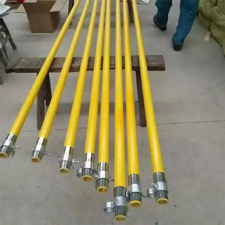 带电作业绝缘跨越杆玻璃钢网架支持杆高空作业电力线跨越架