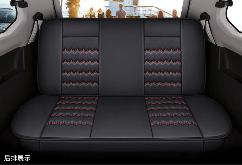 Factory Direct Sales of Wear-Resistant and Durable Seat Cushions, Full Leather, Seven-Seater, All-Season Universal Car Seat Cushions, Interior Accessories