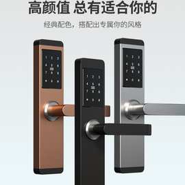 木门大50锁体密码通通锁校园一卡通门禁公寓酒店LoRa智能锁指纹锁