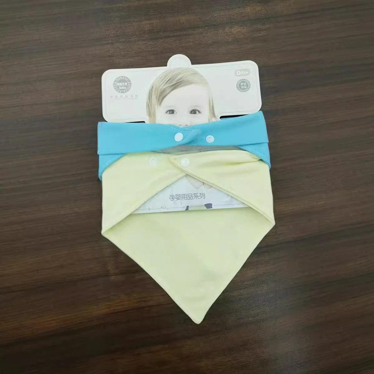 Minnie Angel Four Seasons dibujos animados peinado algodón fino anti-sucio saliva Toalla de doble capa de encaje absorbente bebé triángulo toalla