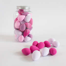 迷你美妆蛋彩妆蛋化妆海绵粉扑化妆蛋迷你水滴形葫芦形斜切 形粉