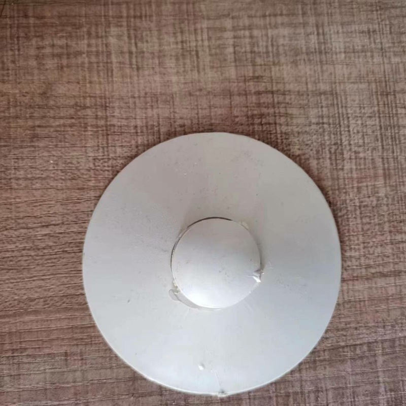 pvc圆盘加固 风管支撑黑色垫片 10孔pvc加固圆碟