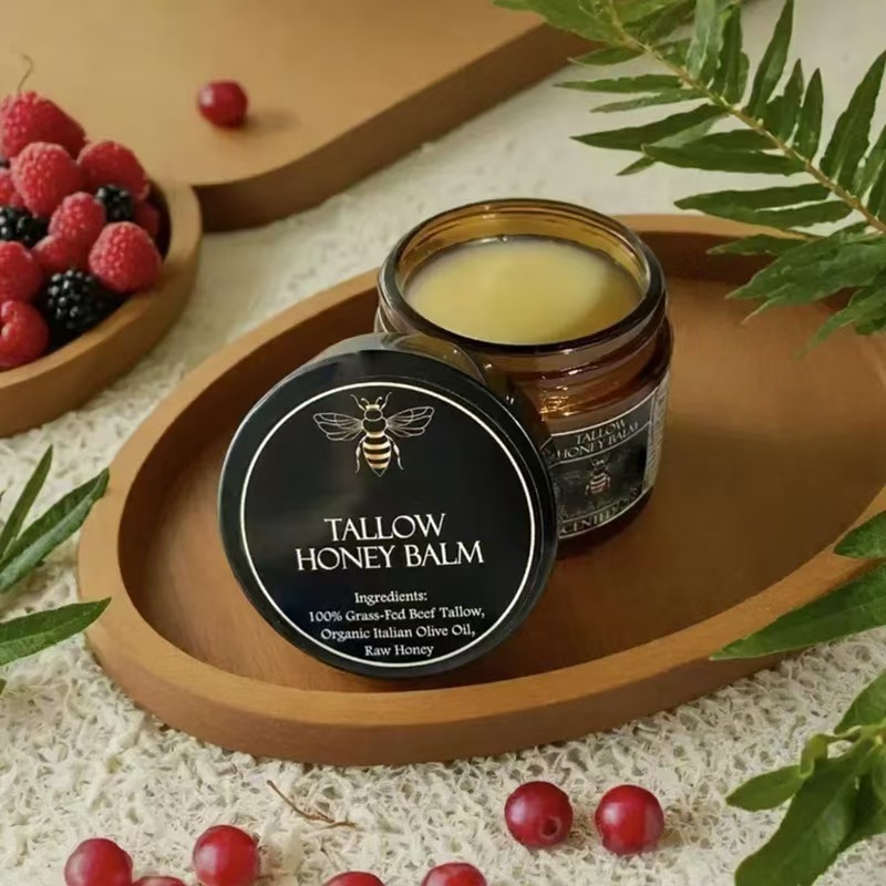 国境を越えた貿易ホットセール TALLOW HONEY BALM ハニーボディ保湿クリーム 保湿クリーム 牛脂クリーム|undefined