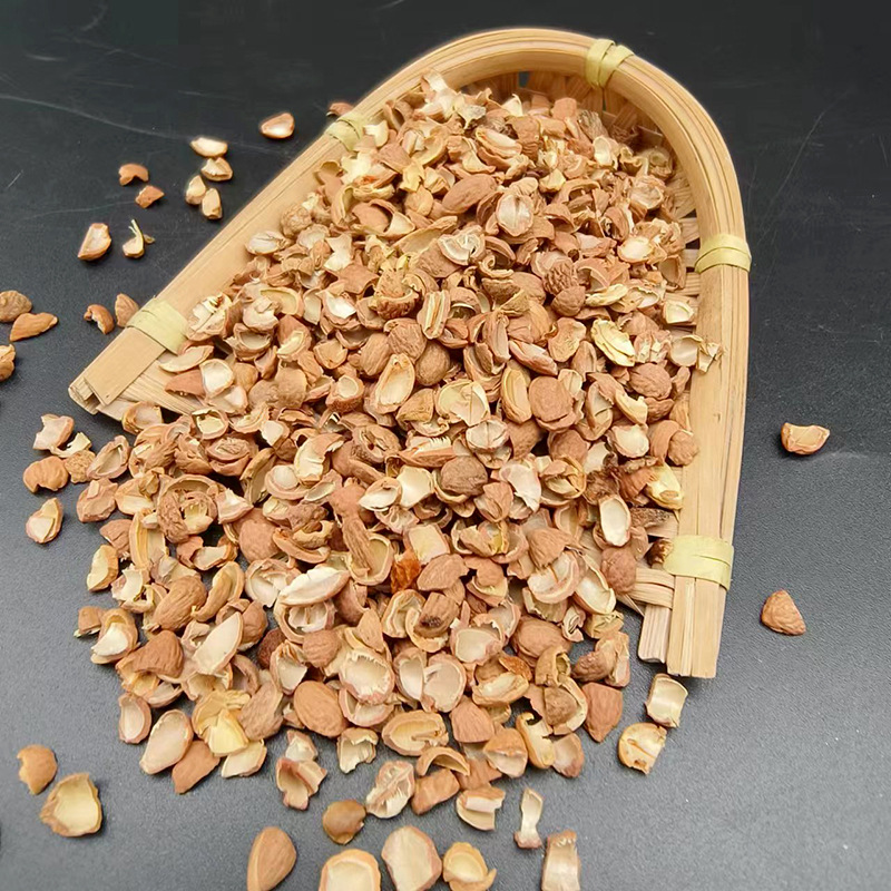 百源供应 果壳核桃壳 抛光研磨 坐垫填充 耐磨滤料 2-4mm