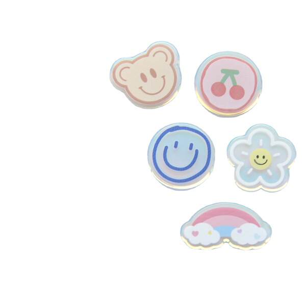Cartoon acrylic children's accessories