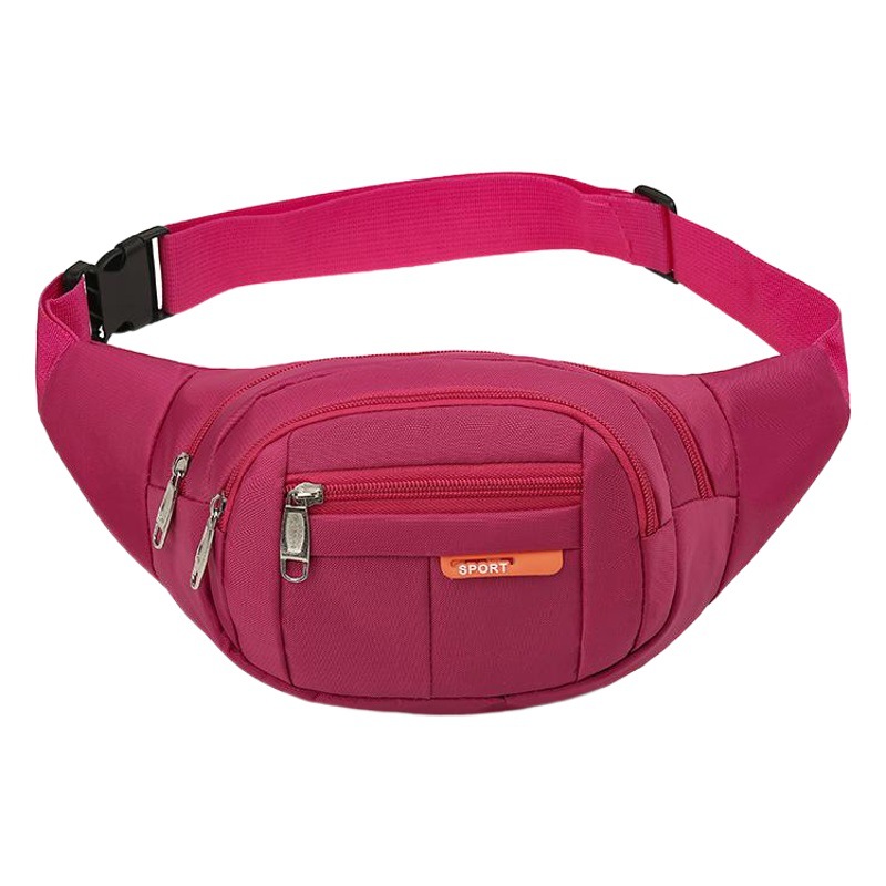 Bolsa de Cintura Deportiva para Hombre, Estilo Coreano, Nueva, Moderna, Impermeable, Bandolera, Riñonera, para Teléfono, para Actividades al Aire Libre, Venta al Por Mayor del Fabricante