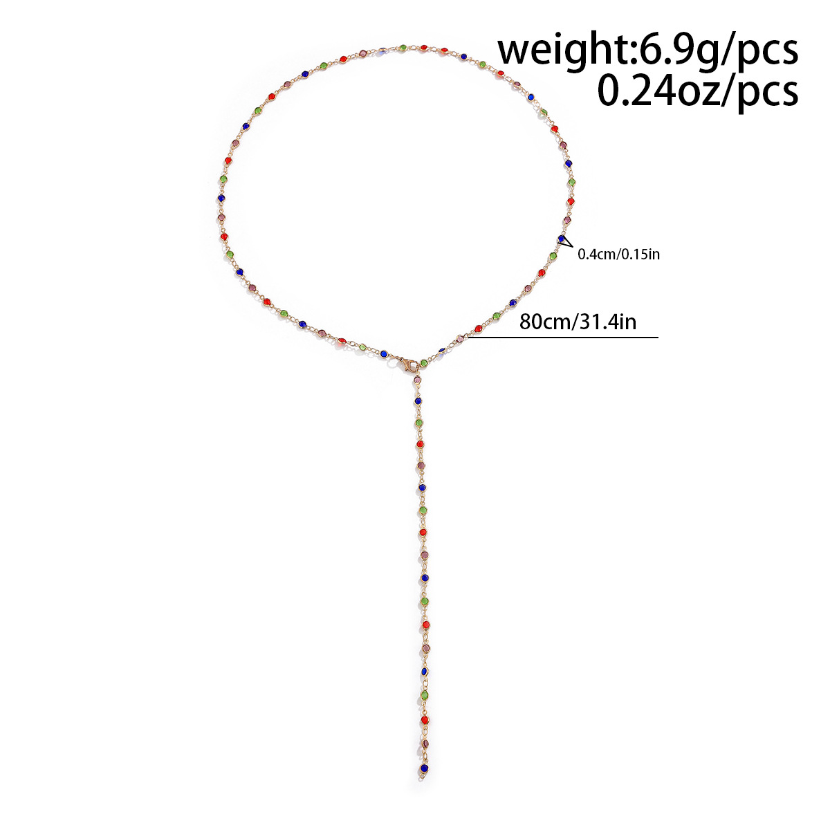 Title 4, Womens Fashion Tassel Y-shaped Chain Necklace,...