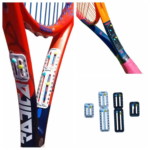 Cross-Border Spot Portable Tennis Score Keeper Tennis Racket Convenient Scorer