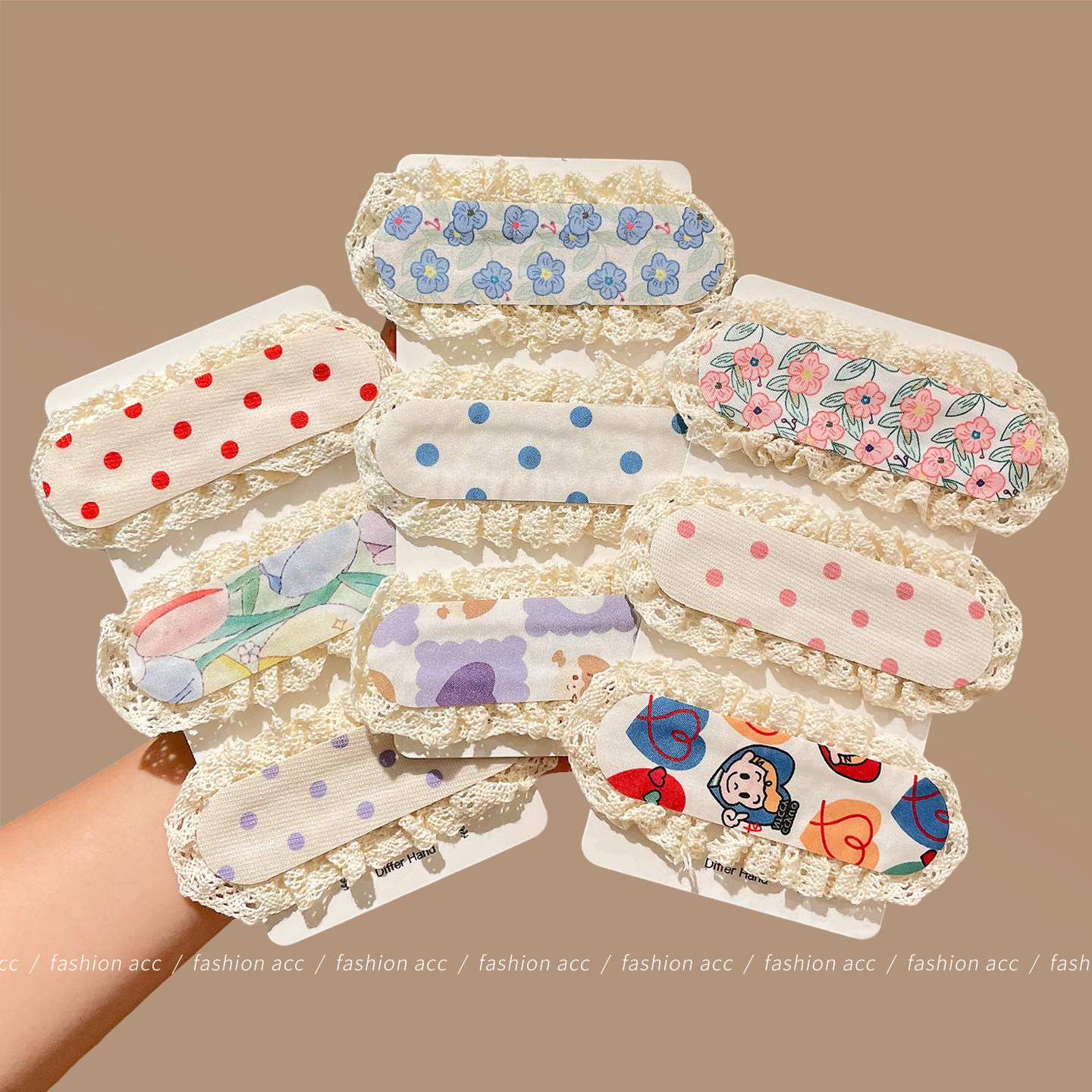 2026 New Model Hair Magic Tape for Children, Sweet and Cute Bangs Hair Patch for Kids