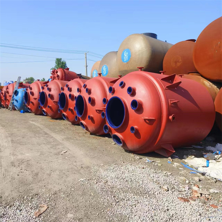 转让二手反应釜 电加热蒸汽加热不锈钢反应釜 1000升外盘管夹套反