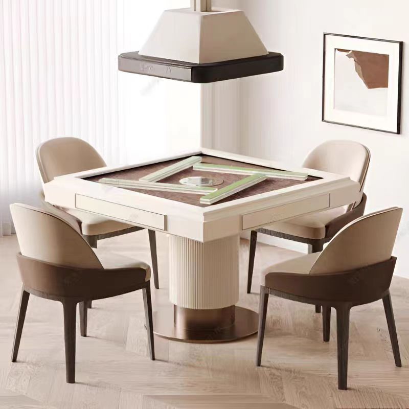 ✅轻奢简约麻将机餐桌两用全自动家用电动棋牌室静音实木麻雀