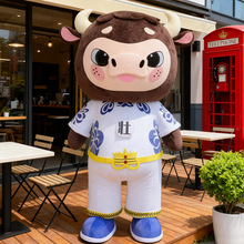 定做人玩偶服充气吉祥物来图定制高端泡沫雕刻卡通人偶服成人宣传