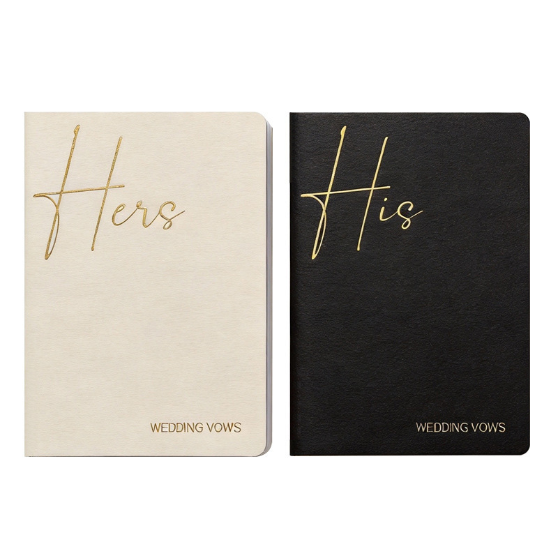 A7 Cross-Border Oath Card Speech and Oath Book High-End Wedding Vow Book Ceremony Wedding Vow Card Advanced Customization