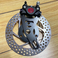 ブレンボ リトル クリーパー キャリパー フラット フォーク 220 ゴースト ファイア バトル スピード タートル カーフ N1S 電動バイク 電気自動車 ユニバーサル ディスク ブレーキ