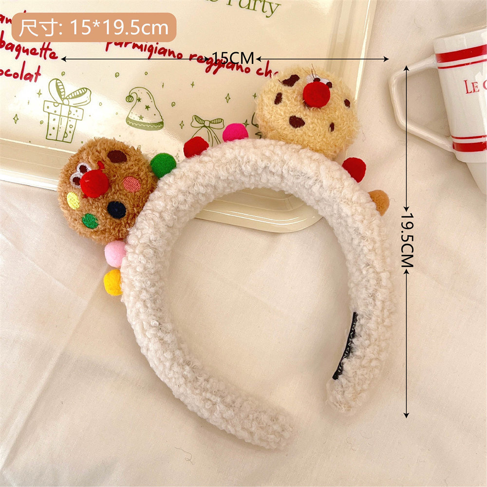 Nueva diadema de felpa de orejas de oso con lazo lindo, diadema de cara superior de cráneo alto para niña, accesorios para el cabello de todo fósforo de primavera y verano