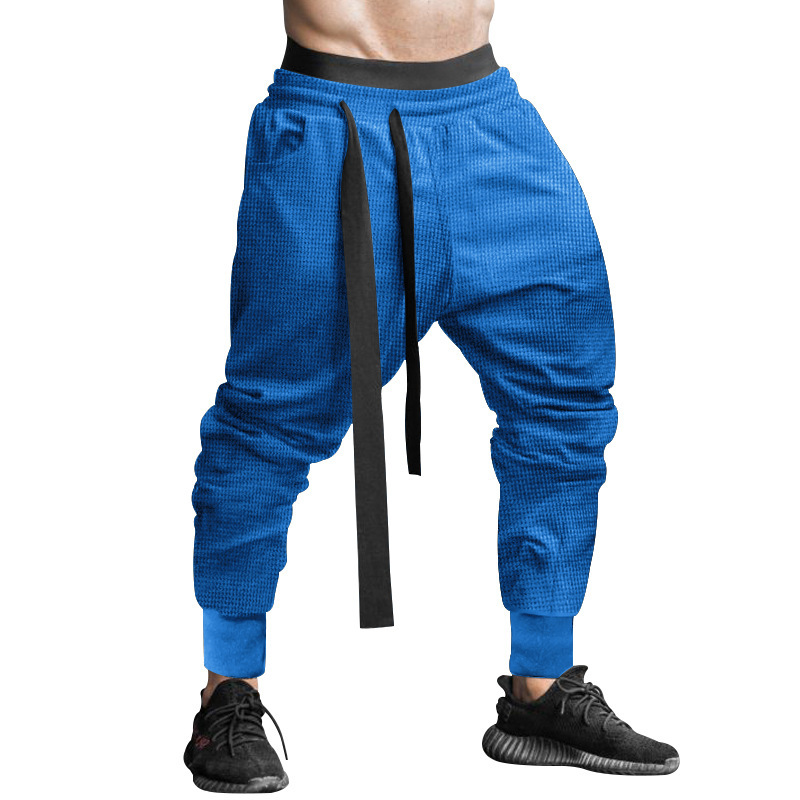 2024 New Spring Autumn Men's Casual Baggy Pants Hip-Hop Solid Color Youth Loose Wide Leg Trousers Male_voghion.com