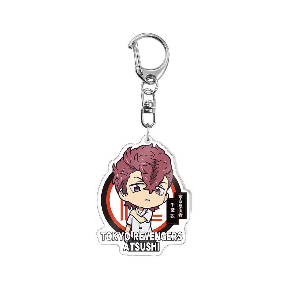 [Tokyo Avengers Sasaki Wanka Tomoko Tomora Temple, Ryojo Temple Aiming Animation Surrounding Small Pendant Key Bin]