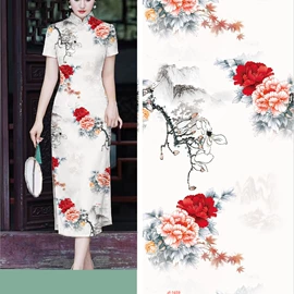 印花、扎染布;涤纶面料;色织、提花布