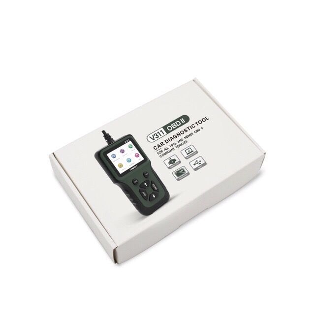Car OBD2 diagnostic scanner, OBD on-board computer smart decoder, engine fault detector