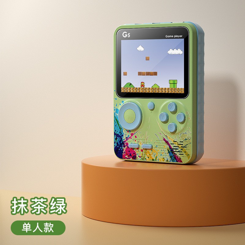 Cross-border G5 consola de juegos de mano clásica nostálgica 500 en uno doble retro conectable consola de juegos de televisión