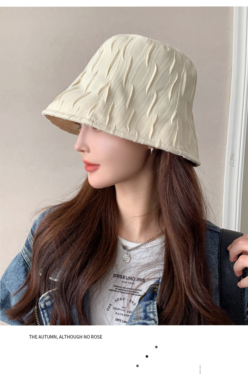 Bucket Hat For Women Solid Colour Autumn Winter Fashion Accessory_voghion.com