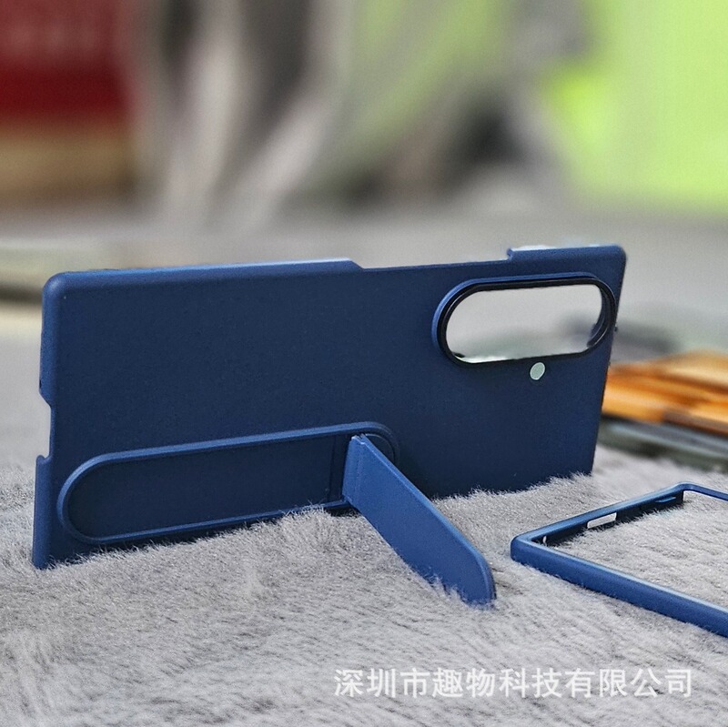 适用三星ZFOLD7肤感支架手机壳 FOLD6二合一折叠屏防摔超薄保护套|undefined