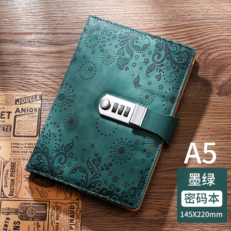 A5-짙은 녹색(사진 100장, 200페이지)