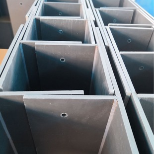 Direct Selling Pvc High-Speed Rail T-Type Partition Polyvinyl Chloride L-Type Storage Rack Cutting Welding Bonding Bridge T-Type Baffle
