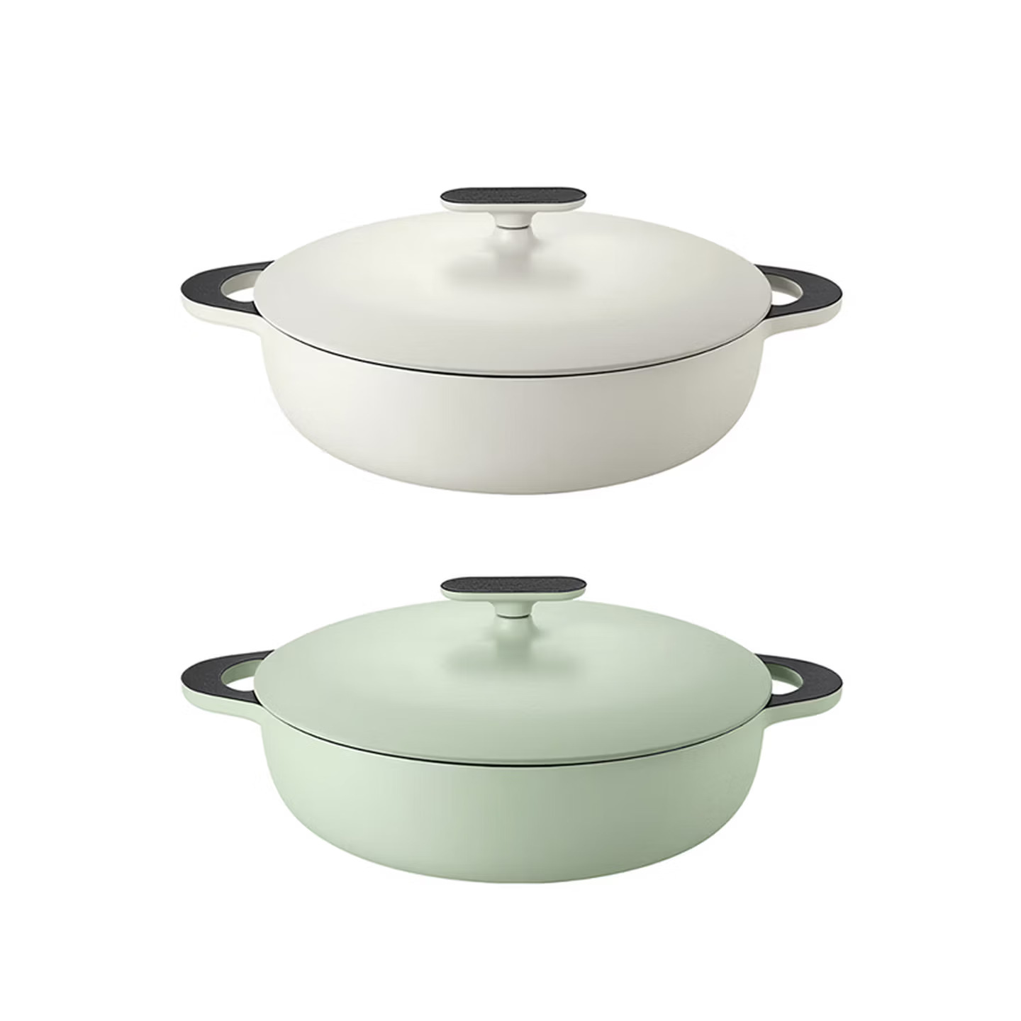 Deshilang ceramic soup pot for home use, thickened and high-temperature resistant, suitable for open flame and induction cookers, health-preserving enamel pot
