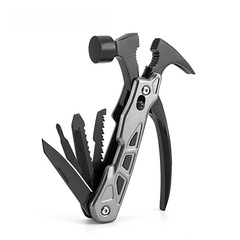 Wholesale multifunctional stainless steel hammer, multifunctional pliers, car tools, outdoor camping 