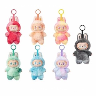 [Ready Stock and Shipped in Seconds] Trendy Labubu Third Generation Macaron 3Rd Generation Vinyl Plush Labubu Plush Doll 3Rd Generation