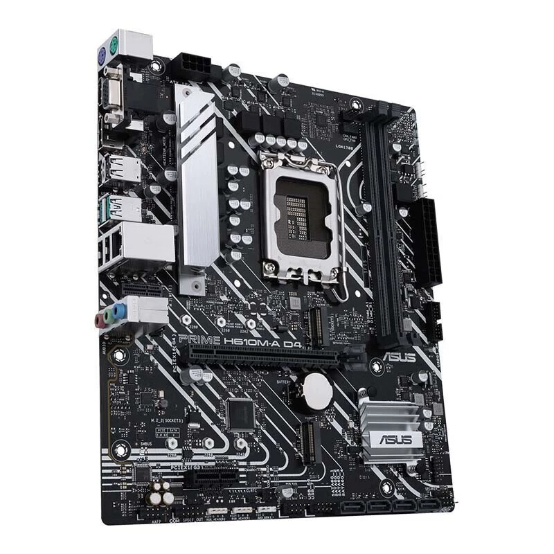 Совместимый Intel ASUS PRIME H610M-A D4 поддерживает процессор 12/13 поколения материнская плата