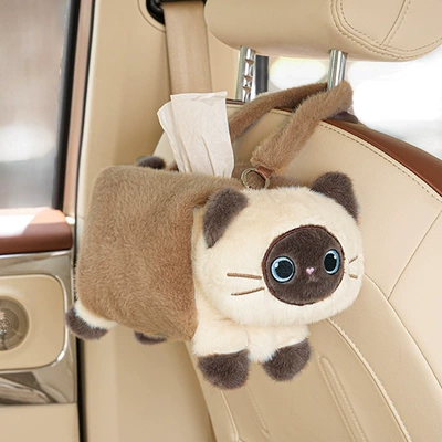High-Looking Car Tissue Box, Car tissue box/set - siamese-cat-tissue-box