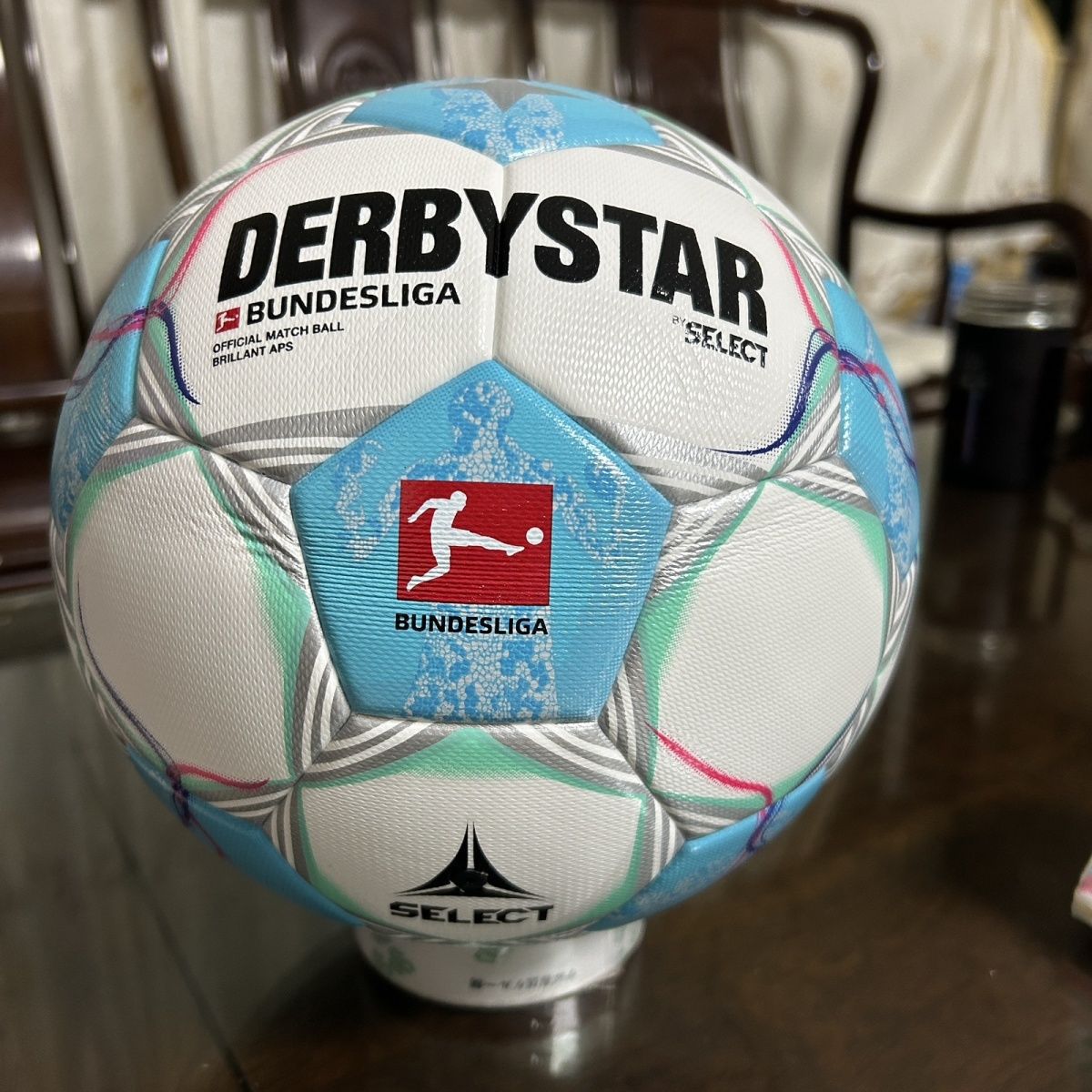 德甲足球2425成人青少年比赛训练耐磨专用粘合无缝标准PU德比5号