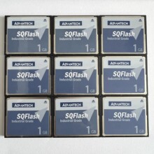 研华工业级CF卡1G宽温存储卡SQF-P10S1-1G-P8E/ETE 数控机床专用