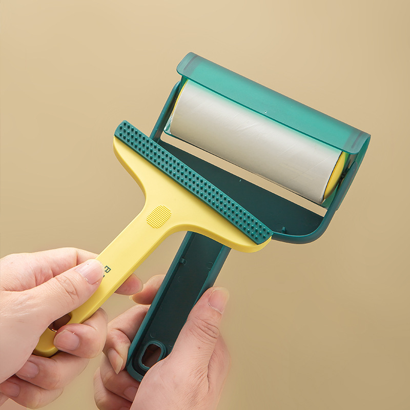 El pelo flotante del perro del limpiador transfronterizo del pelo se puede substituir por el pelo dos-en-uno que pega el dispositivo del raspador del pelo del gato que rasga el dispositivo de succión del pelo