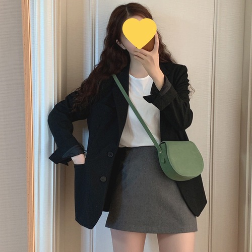 Small white casual suit jacket for women 2023 spring and autumn new Korean style temperament short versatile suit top