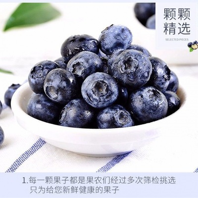 新鲜蓝莓应季鲜果8/6/4/2盒当季水果高山批|ru