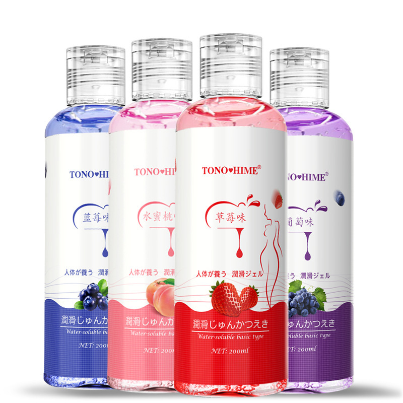 Moai 200ml lubricante de fruta lubricante vaginal soluble en agua, productos sexuales para adultos. image 4