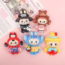 滴油拉布布树脂小配件diy饰品配件手工钥匙扣冰箱贴奶油胶配饰