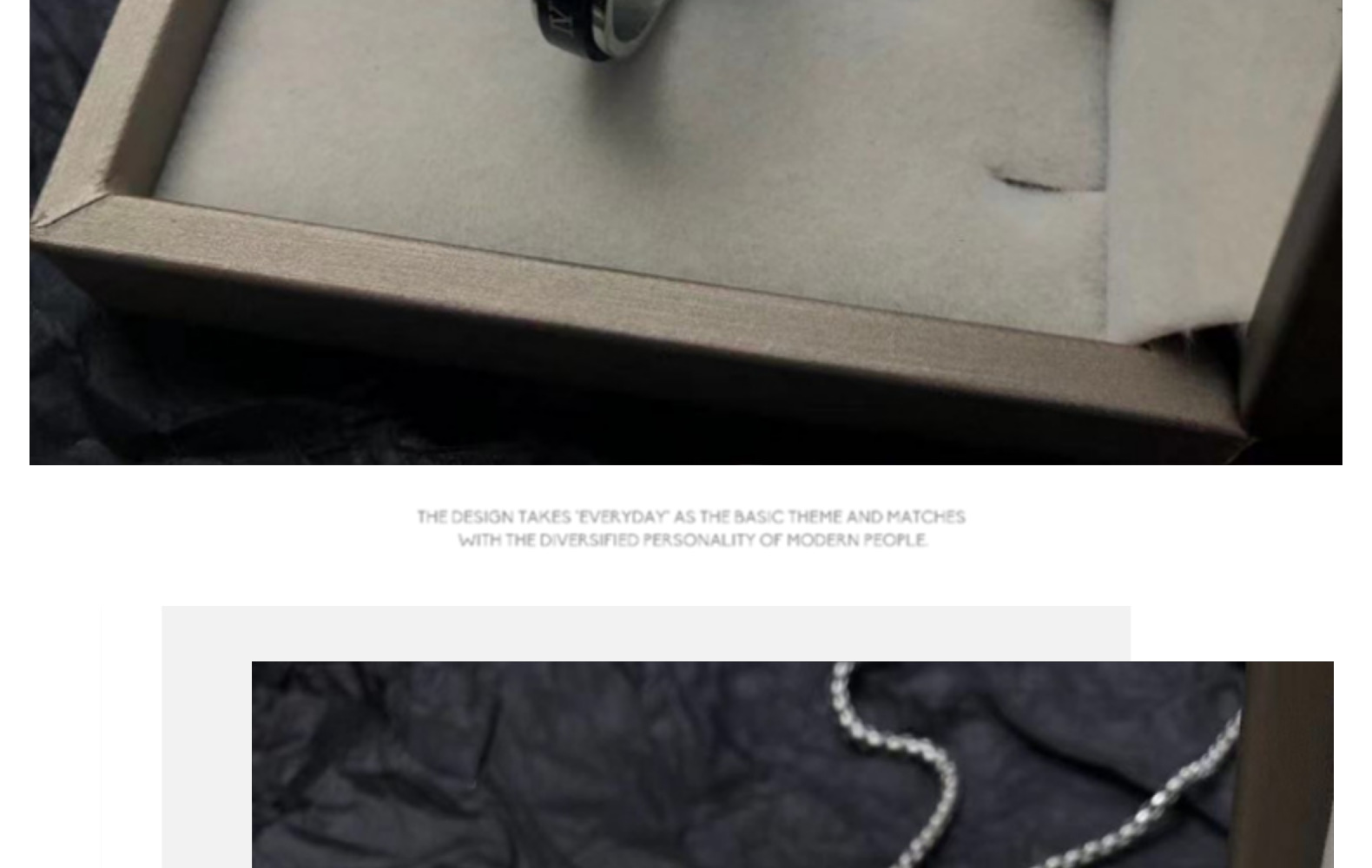 Collana con ciondolo digitale greco con anello stile Instagram per coppia di personalità hip-hop da uomo e da donna_voghion.com