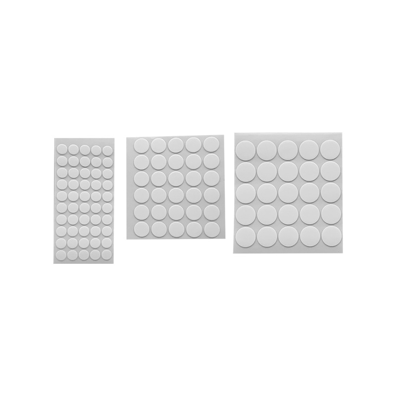 Pegamento acrílico de doble cara sin costuras, pegamento redondo, pegamento de punto redondo, dispensador de bricolaje hecho a mano, troquelado de pegamento de doble cara nano al por mayor