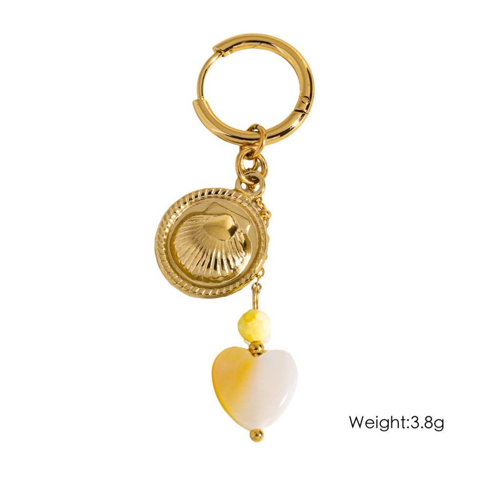 2g Weight PVD Coated Gold Plating Process 304 Stainless Steel Ear Needle Material Real Gold Plated Plating Material Charm Sleeper Hoop Earrings, Drop Earrings Classification 1 Piece Quantity Daily Occasion 304 Stainless Steel Material Starfish, Dolphin, Heart Shape Pattern All Seasons Season Women's Gender Marine Style Style Waterproof Non Tarnish, Plating Craft PVD Coated Real Gold Plated Starfish Dolphin Heart Shape 304 Stainless Steel Marine Style Waterproof Non Tarnish Charm Sleeper Hoop Earrings Drop Earrings 9