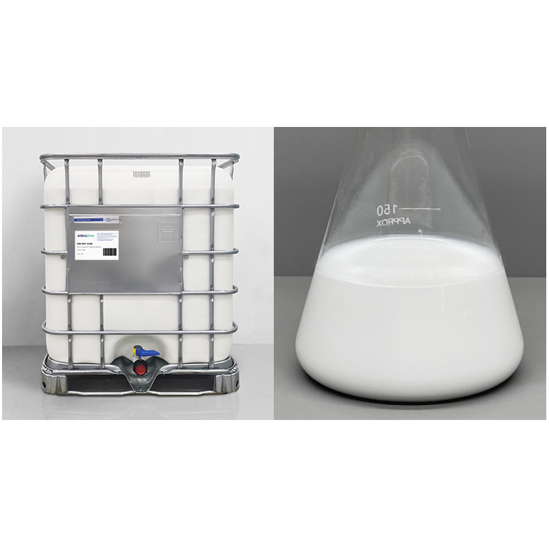 Arkema ENCOR 2171 CS 아크릴 에멀젼은 속건성, 접착력이 좋고, 내수성이 있으며, 흰색이 발생하지 않습니다.