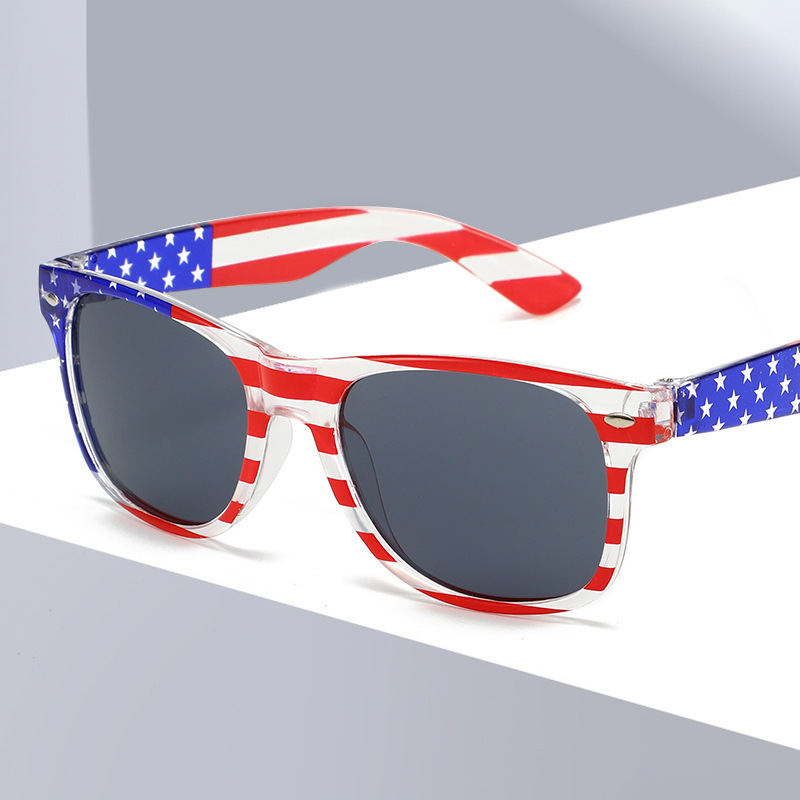 New Custom Sunglasses, American Flag Glasses, Classic Sunglasses, Fashion Glasses, Exclusively for Cross-Border Sales New Custom Sunglasses, American Flag Glasses, Classic Sunglasses, Fashion Glasses, Exclusively for Cross-Border Sales