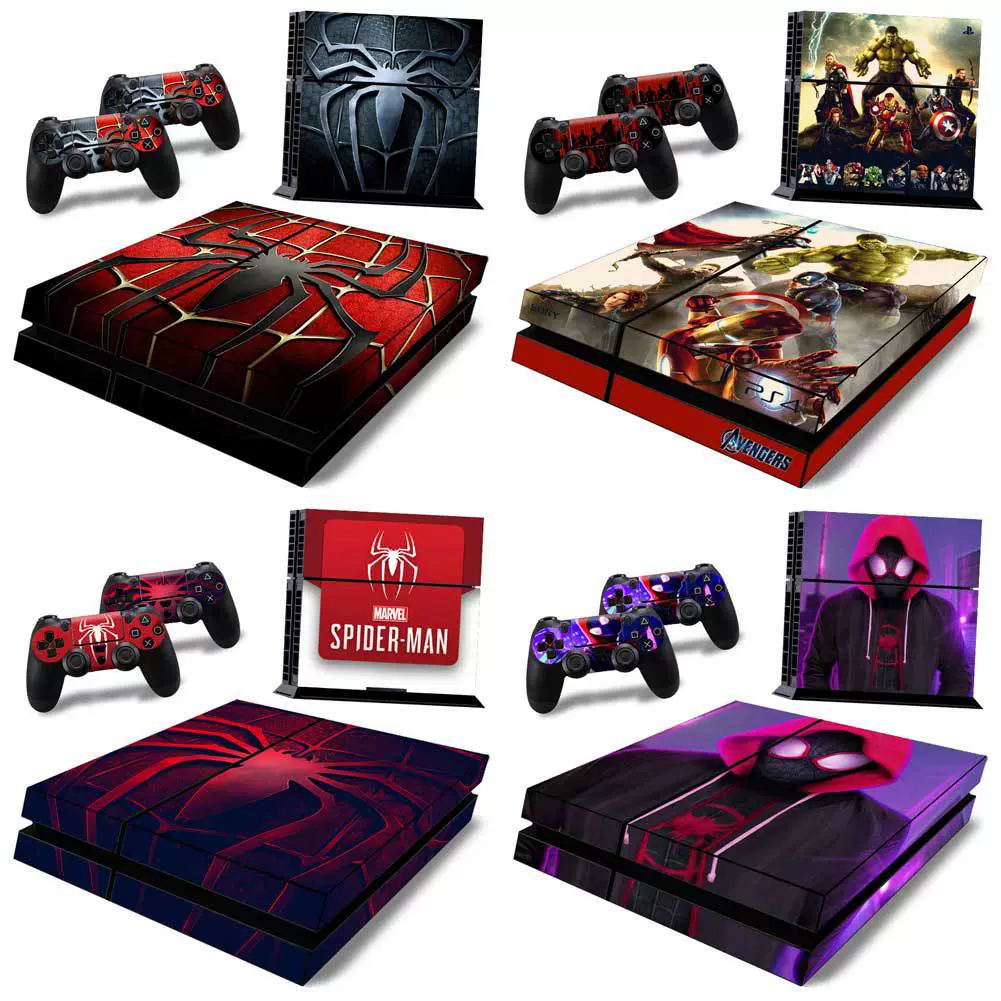 PS4贴纸 游戏机贴纸 电影主题系列2彩贴 保护膜 易贴不留