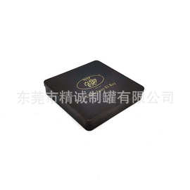 马口铁雪茄包装铁盒 定制金属正方形包装盒 正方形翻盖香烟空铁盒