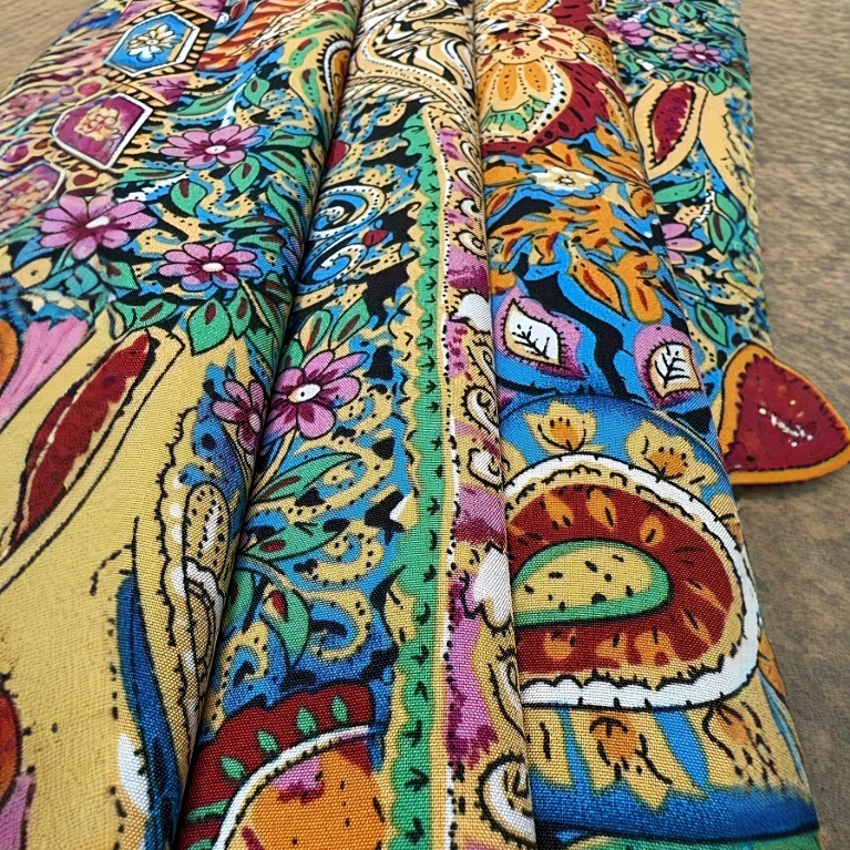Bohemian Style Halter Neck Backless Split Long For Women Summer Vacation Printed Beach Dress With Large Swing_ecoleips.com