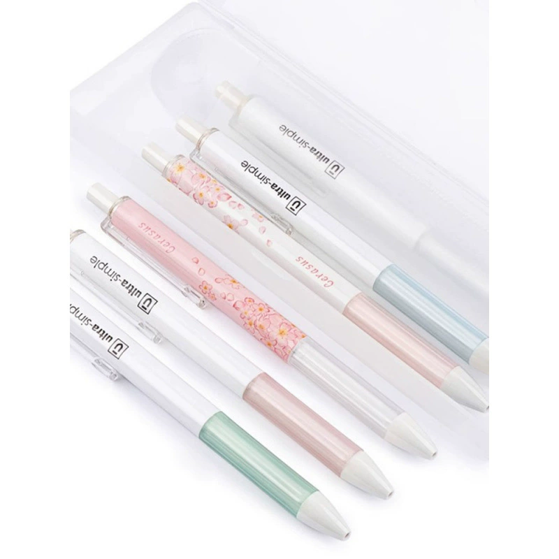 Chenguang нажимает на гениальную ручку серии Youpin, подписную ручку, водную ручку, угольную ручку, черную. Студент использует Цинь Сюань